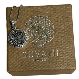 Suvani Jewelry Yin and Yang necklace New in Box